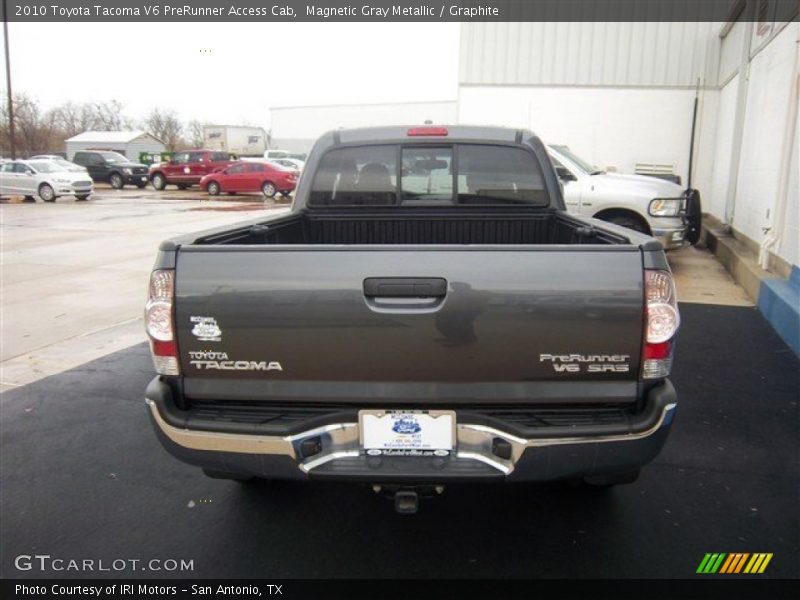 Magnetic Gray Metallic / Graphite 2010 Toyota Tacoma V6 PreRunner Access Cab
