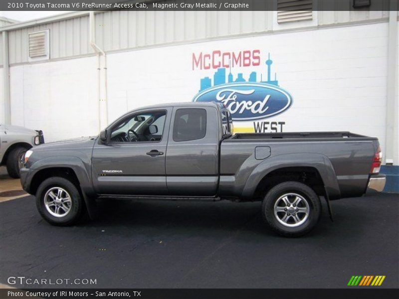 Magnetic Gray Metallic / Graphite 2010 Toyota Tacoma V6 PreRunner Access Cab