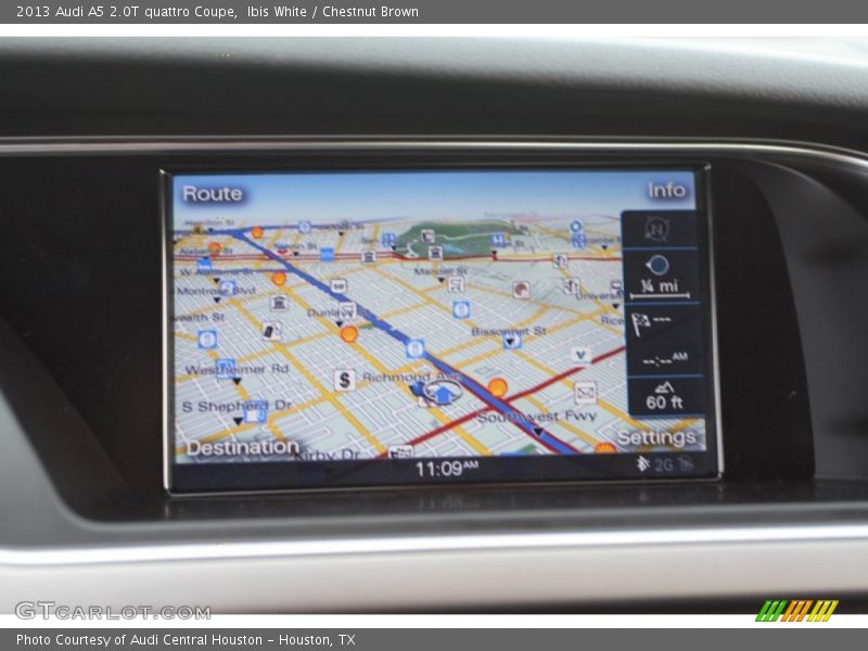 Navigation of 2013 A5 2.0T quattro Coupe