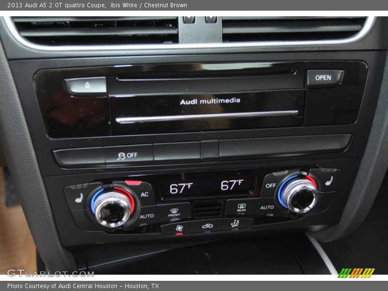 Ibis White / Chestnut Brown 2013 Audi A5 2.0T quattro Coupe