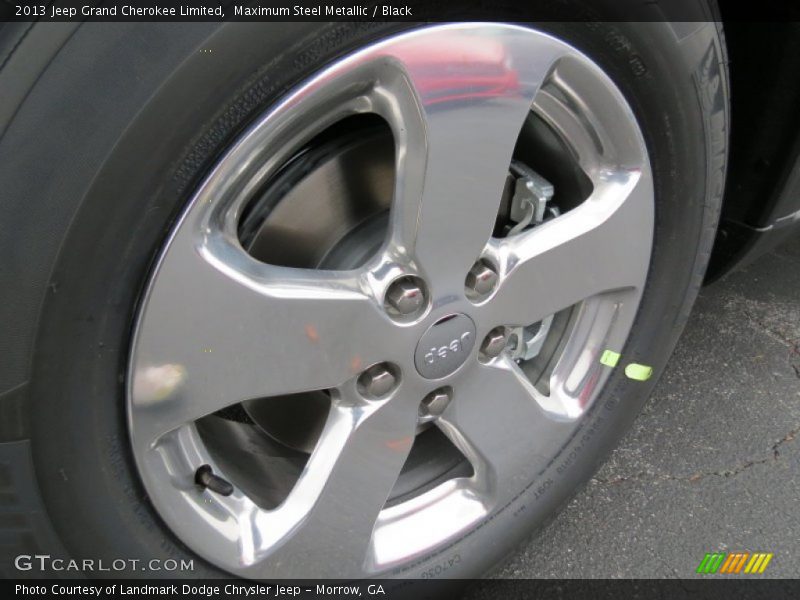 Maximum Steel Metallic / Black 2013 Jeep Grand Cherokee Limited
