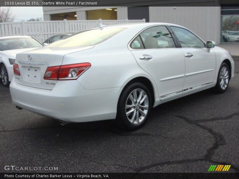 Starfire White Pearl / Parchment 2010 Lexus ES 350