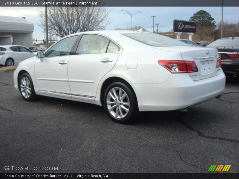 Starfire White Pearl / Parchment 2010 Lexus ES 350