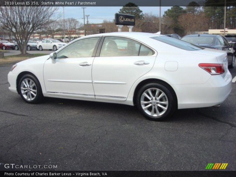 Starfire White Pearl / Parchment 2010 Lexus ES 350