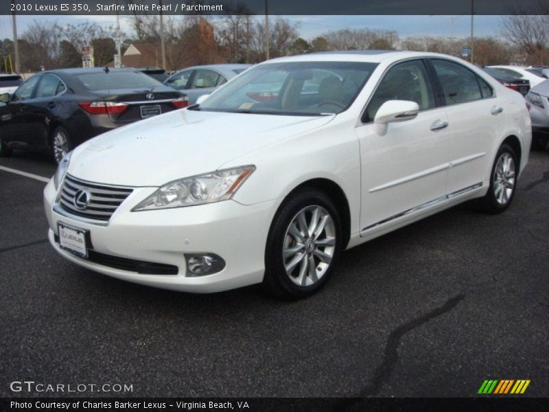 Starfire White Pearl / Parchment 2010 Lexus ES 350