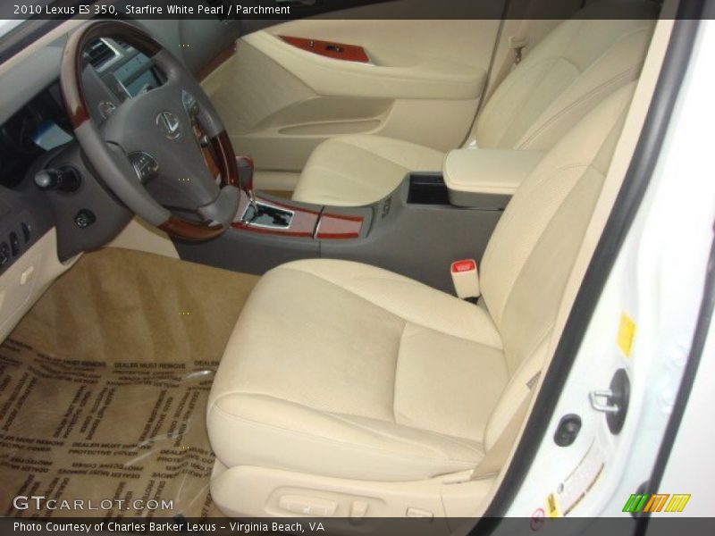 Starfire White Pearl / Parchment 2010 Lexus ES 350