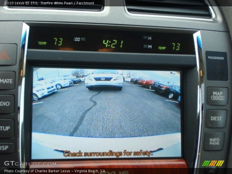 Starfire White Pearl / Parchment 2010 Lexus ES 350