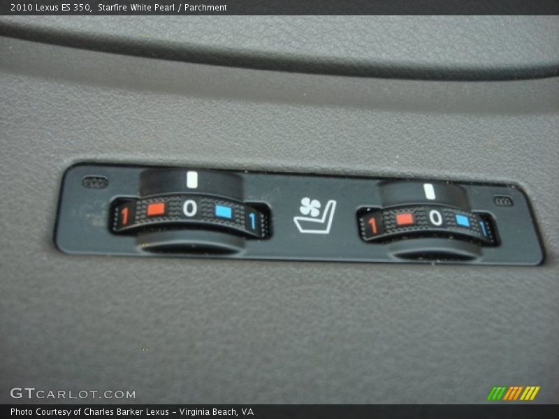 Starfire White Pearl / Parchment 2010 Lexus ES 350