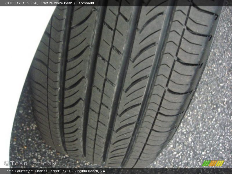 Starfire White Pearl / Parchment 2010 Lexus ES 350