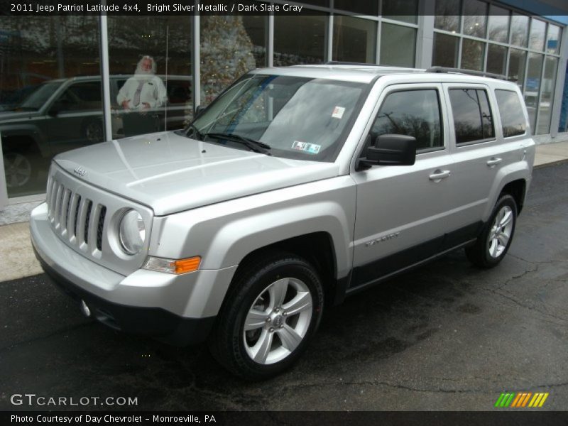 Bright Silver Metallic / Dark Slate Gray 2011 Jeep Patriot Latitude 4x4