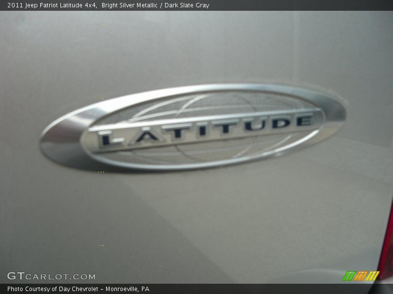 Bright Silver Metallic / Dark Slate Gray 2011 Jeep Patriot Latitude 4x4