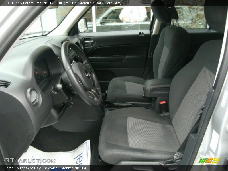 Bright Silver Metallic / Dark Slate Gray 2011 Jeep Patriot Latitude 4x4