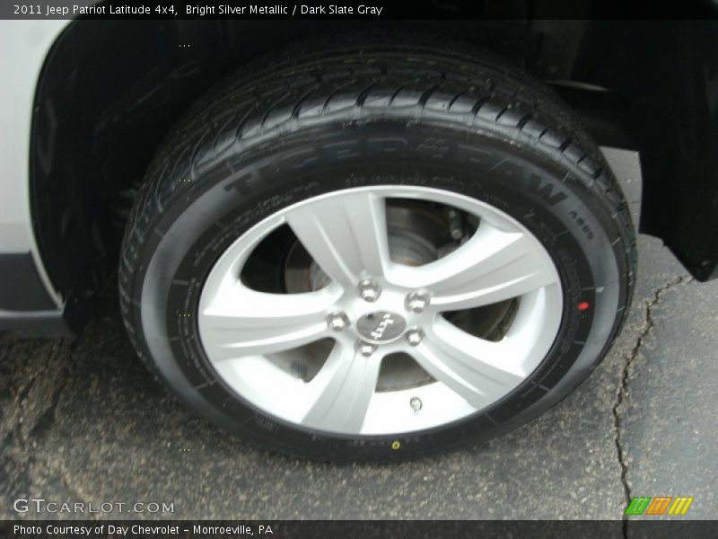 Bright Silver Metallic / Dark Slate Gray 2011 Jeep Patriot Latitude 4x4