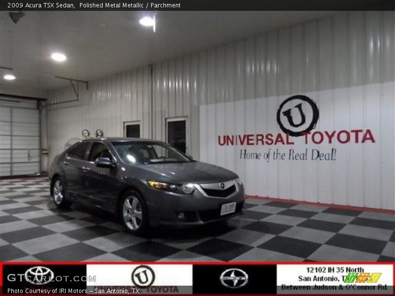 Polished Metal Metallic / Parchment 2009 Acura TSX Sedan