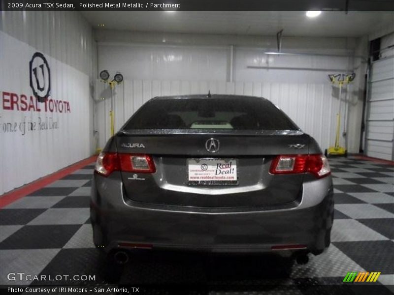 Polished Metal Metallic / Parchment 2009 Acura TSX Sedan