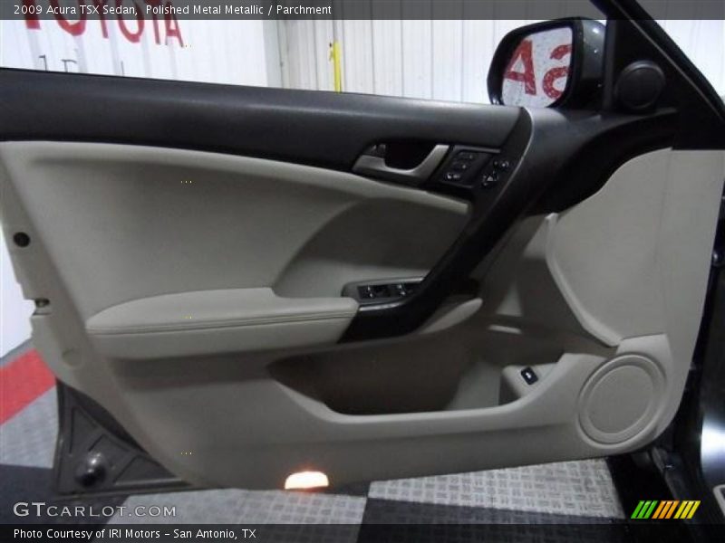 Polished Metal Metallic / Parchment 2009 Acura TSX Sedan