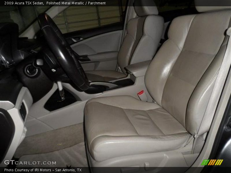 Polished Metal Metallic / Parchment 2009 Acura TSX Sedan