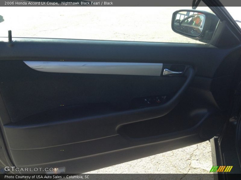 Nighthawk Black Pearl / Black 2006 Honda Accord LX Coupe