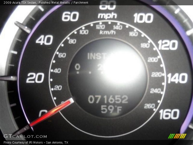 Polished Metal Metallic / Parchment 2009 Acura TSX Sedan