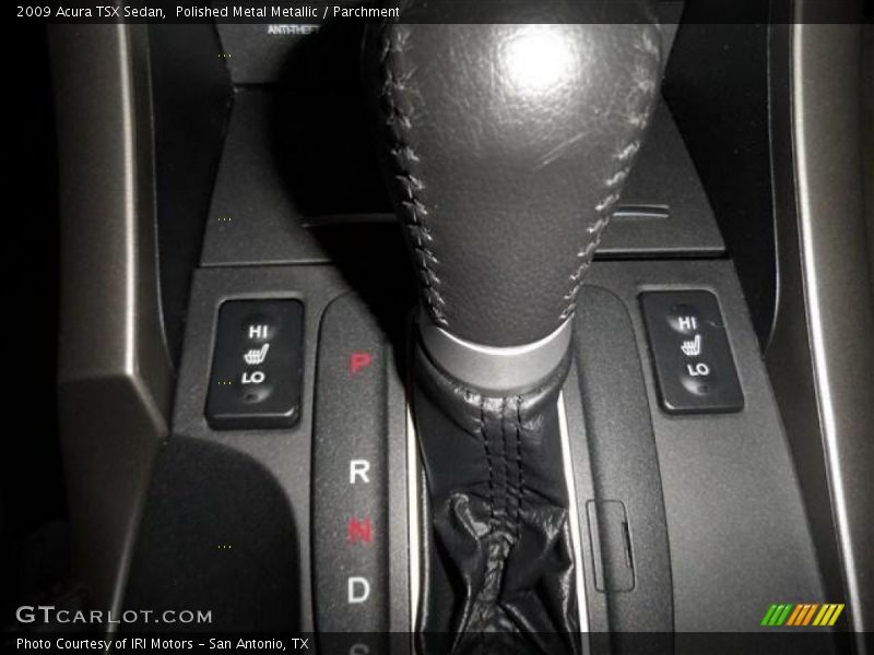 Polished Metal Metallic / Parchment 2009 Acura TSX Sedan