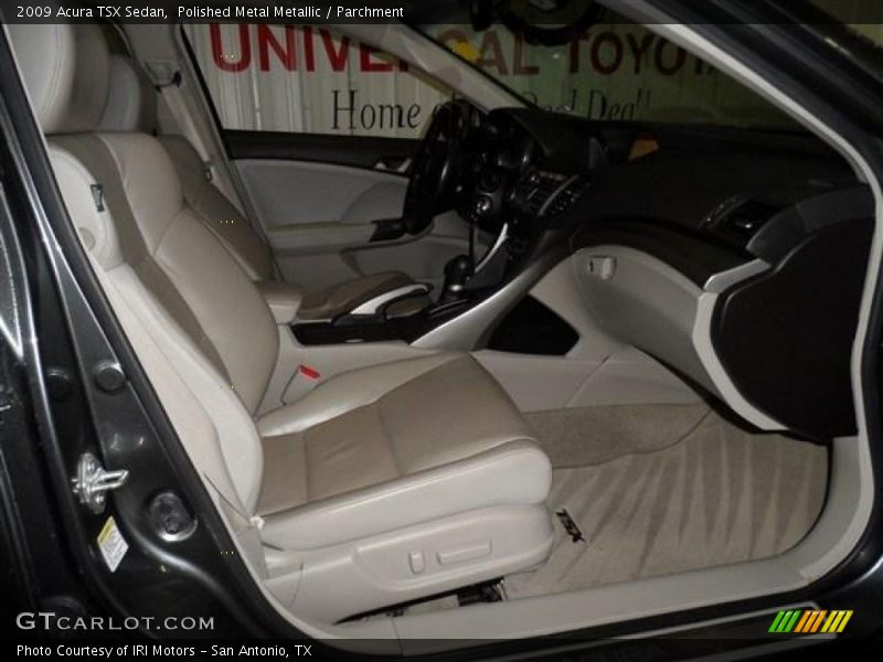 Polished Metal Metallic / Parchment 2009 Acura TSX Sedan
