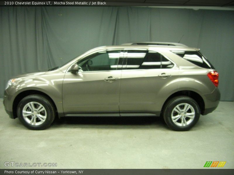 Mocha Steel Metallic / Jet Black 2010 Chevrolet Equinox LT