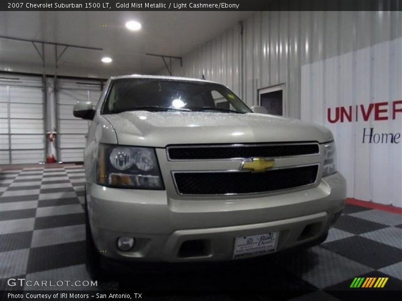 Gold Mist Metallic / Light Cashmere/Ebony 2007 Chevrolet Suburban 1500 LT