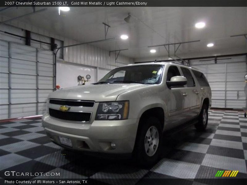 Gold Mist Metallic / Light Cashmere/Ebony 2007 Chevrolet Suburban 1500 LT