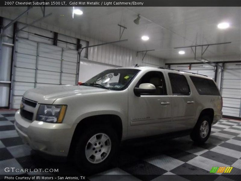 Gold Mist Metallic / Light Cashmere/Ebony 2007 Chevrolet Suburban 1500 LT