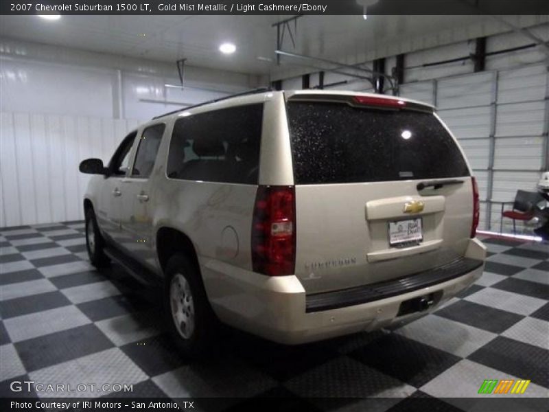 Gold Mist Metallic / Light Cashmere/Ebony 2007 Chevrolet Suburban 1500 LT
