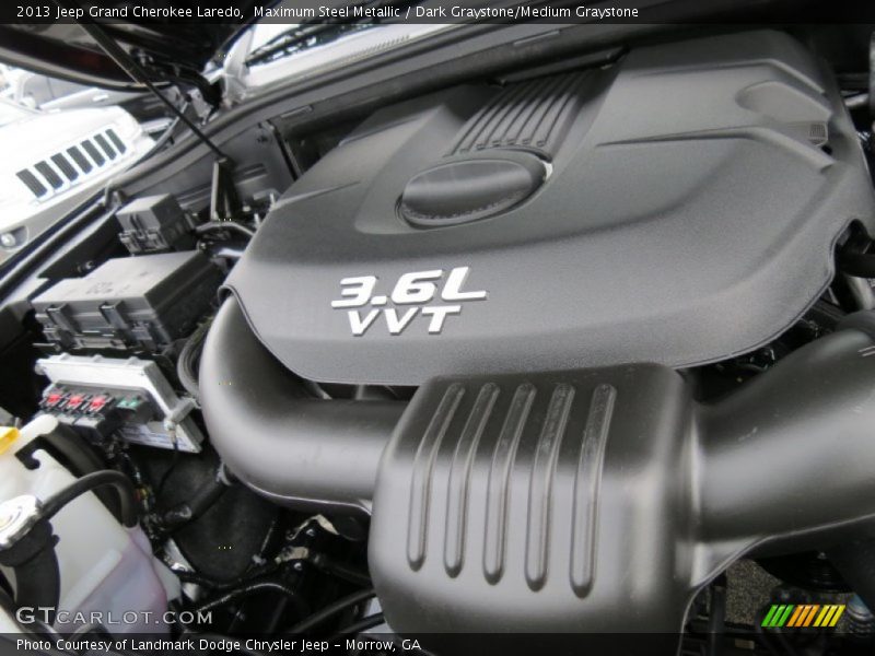 Maximum Steel Metallic / Dark Graystone/Medium Graystone 2013 Jeep Grand Cherokee Laredo