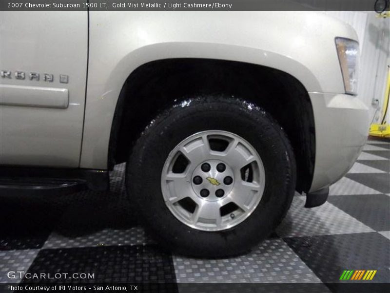 Gold Mist Metallic / Light Cashmere/Ebony 2007 Chevrolet Suburban 1500 LT