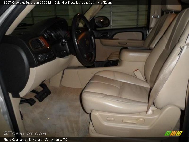 Gold Mist Metallic / Light Cashmere/Ebony 2007 Chevrolet Suburban 1500 LT