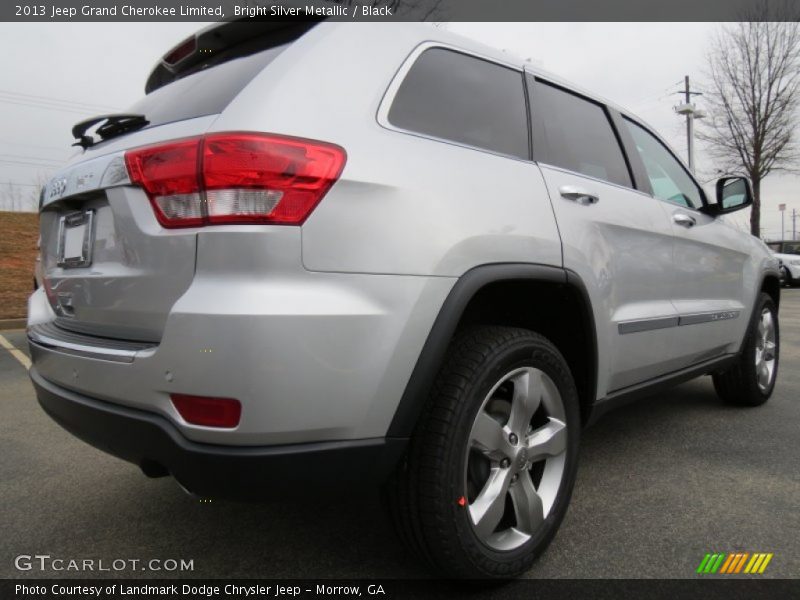 Bright Silver Metallic / Black 2013 Jeep Grand Cherokee Limited