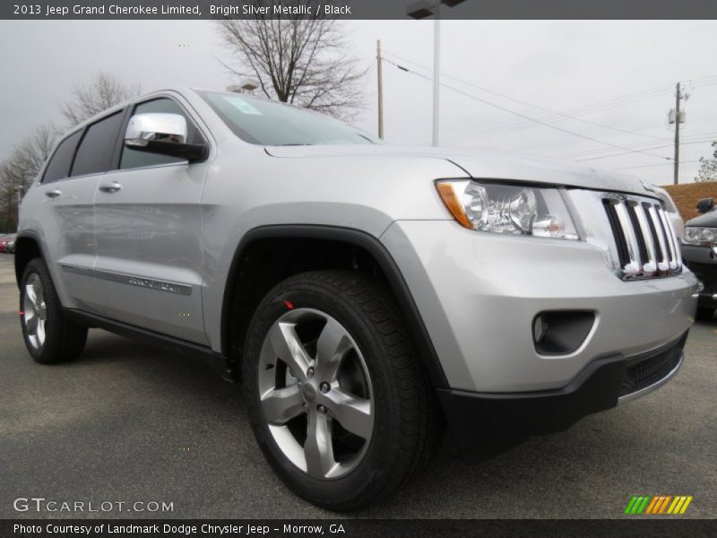 Bright Silver Metallic / Black 2013 Jeep Grand Cherokee Limited