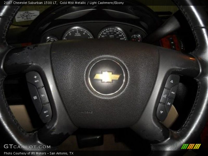 Gold Mist Metallic / Light Cashmere/Ebony 2007 Chevrolet Suburban 1500 LT