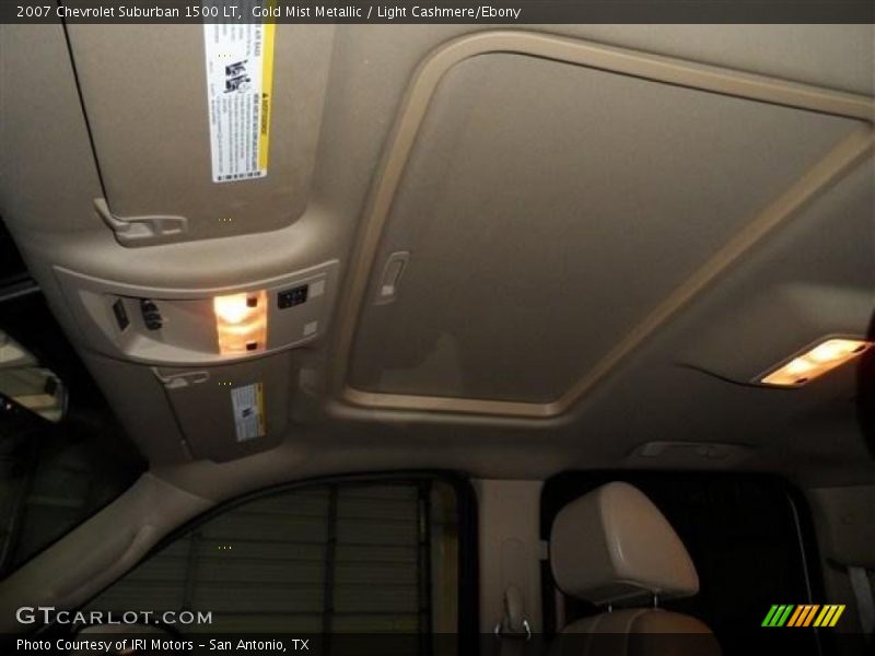 Gold Mist Metallic / Light Cashmere/Ebony 2007 Chevrolet Suburban 1500 LT