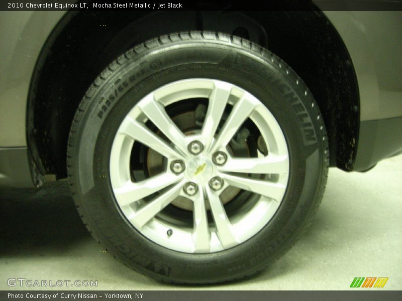 Mocha Steel Metallic / Jet Black 2010 Chevrolet Equinox LT