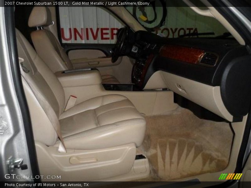 Gold Mist Metallic / Light Cashmere/Ebony 2007 Chevrolet Suburban 1500 LT