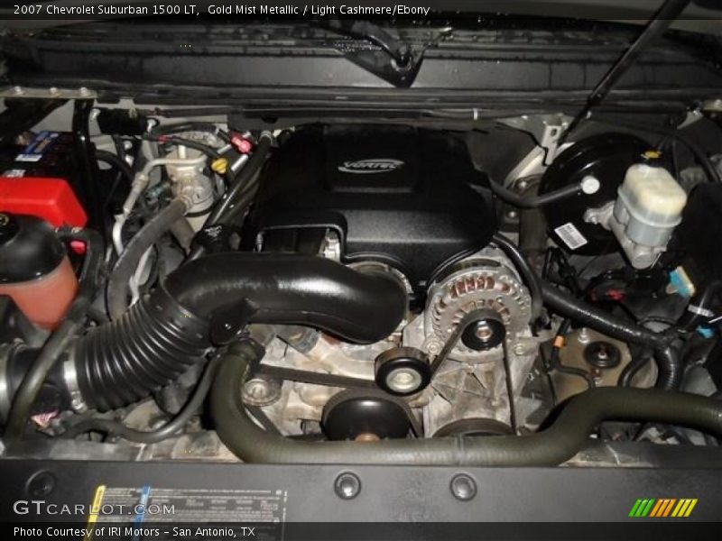 Gold Mist Metallic / Light Cashmere/Ebony 2007 Chevrolet Suburban 1500 LT