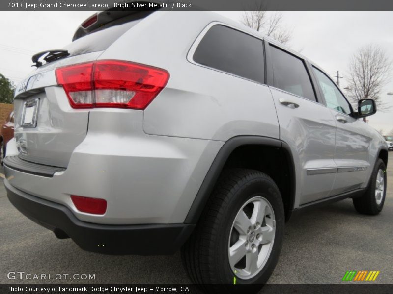 Bright Silver Metallic / Black 2013 Jeep Grand Cherokee Laredo