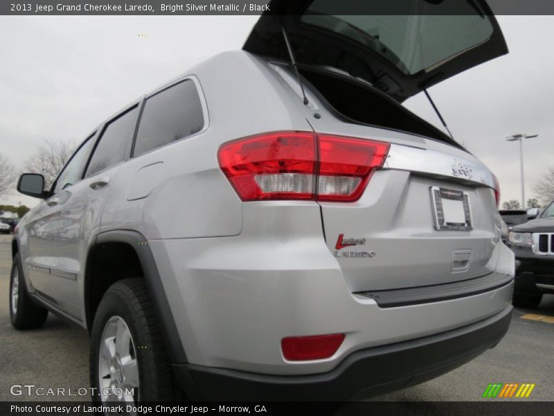 Bright Silver Metallic / Black 2013 Jeep Grand Cherokee Laredo
