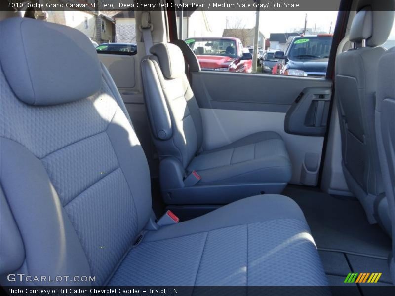 Deep Cherry Red Crystal Pearl / Medium Slate Gray/Light Shale 2010 Dodge Grand Caravan SE Hero