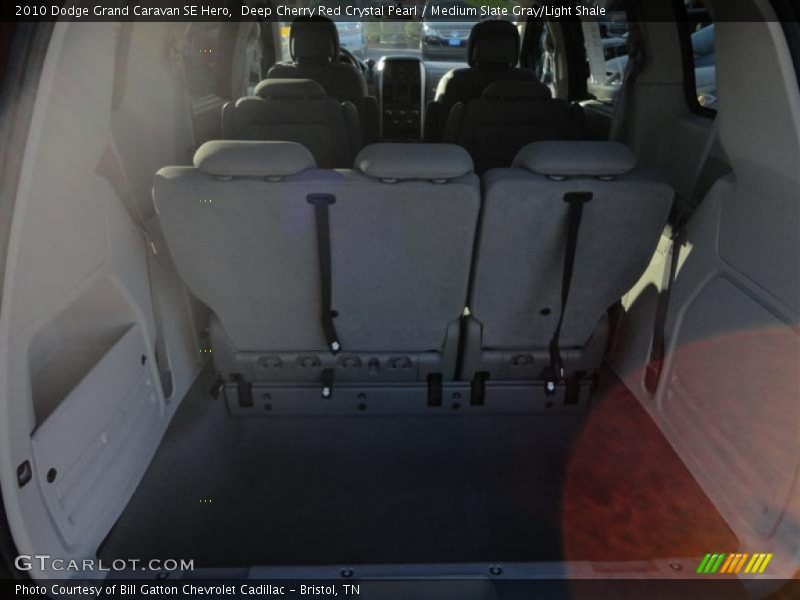 Deep Cherry Red Crystal Pearl / Medium Slate Gray/Light Shale 2010 Dodge Grand Caravan SE Hero