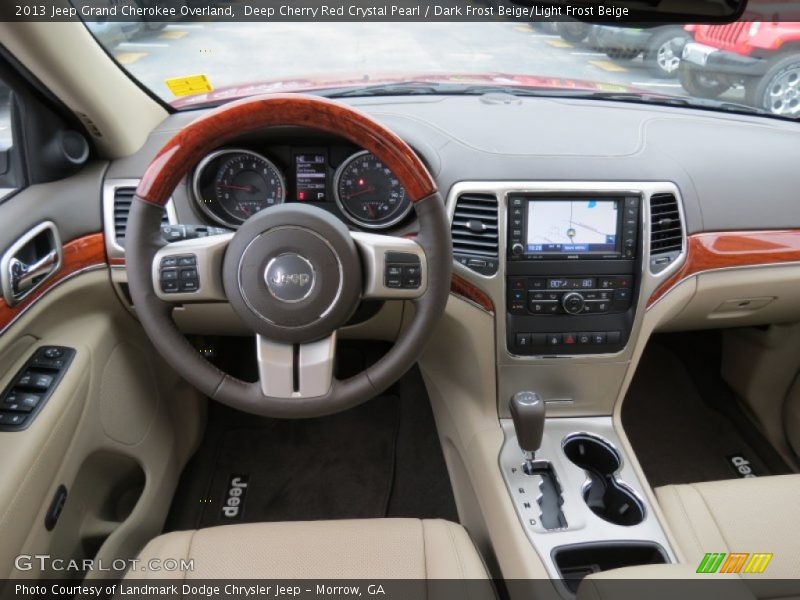 Dashboard of 2013 Grand Cherokee Overland