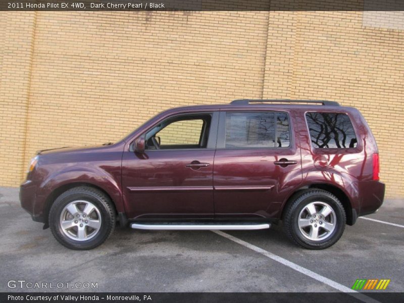  2011 Pilot EX 4WD Dark Cherry Pearl