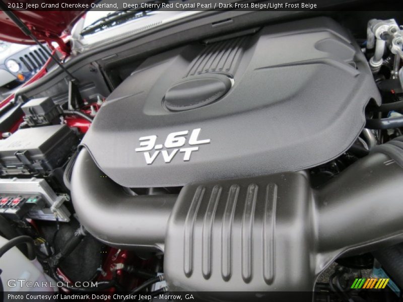  2013 Grand Cherokee Overland Engine - 3.6 Liter DOHC 24-Valve VVT Pentastar V6