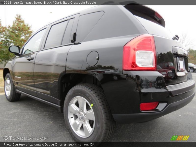 Black / Dark Slate Gray/Light Pebble 2013 Jeep Compass Sport