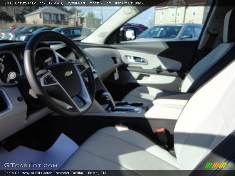 Crystal Red Tintcoat / Light Titanium/Jet Black 2013 Chevrolet Equinox LTZ AWD