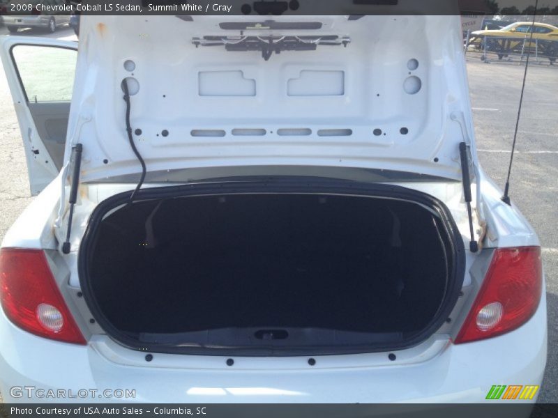 Summit White / Gray 2008 Chevrolet Cobalt LS Sedan